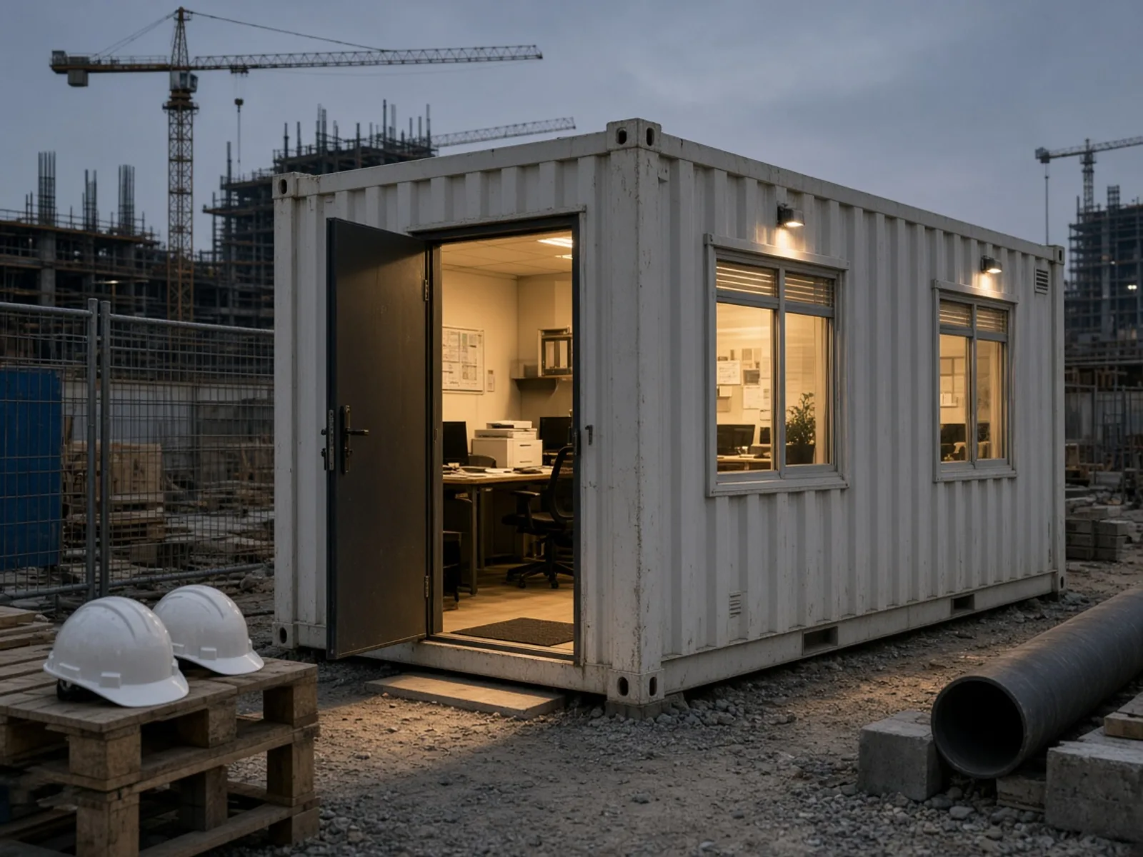 Office container for UAE project sites