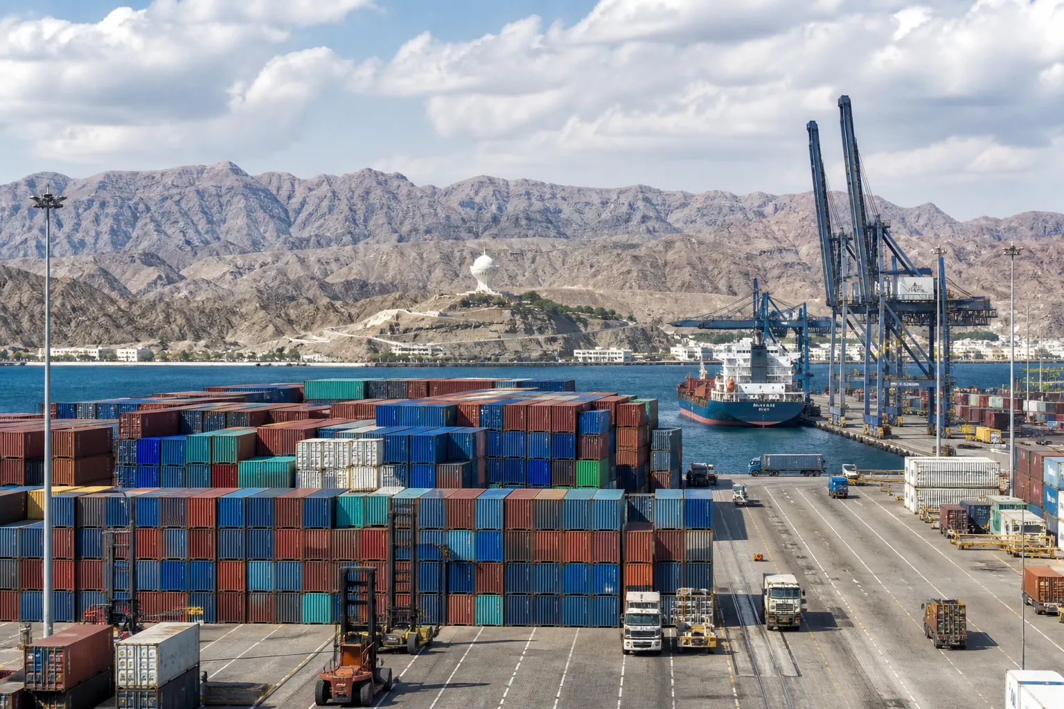 Shipping containers for projects and commercial storage in Oman