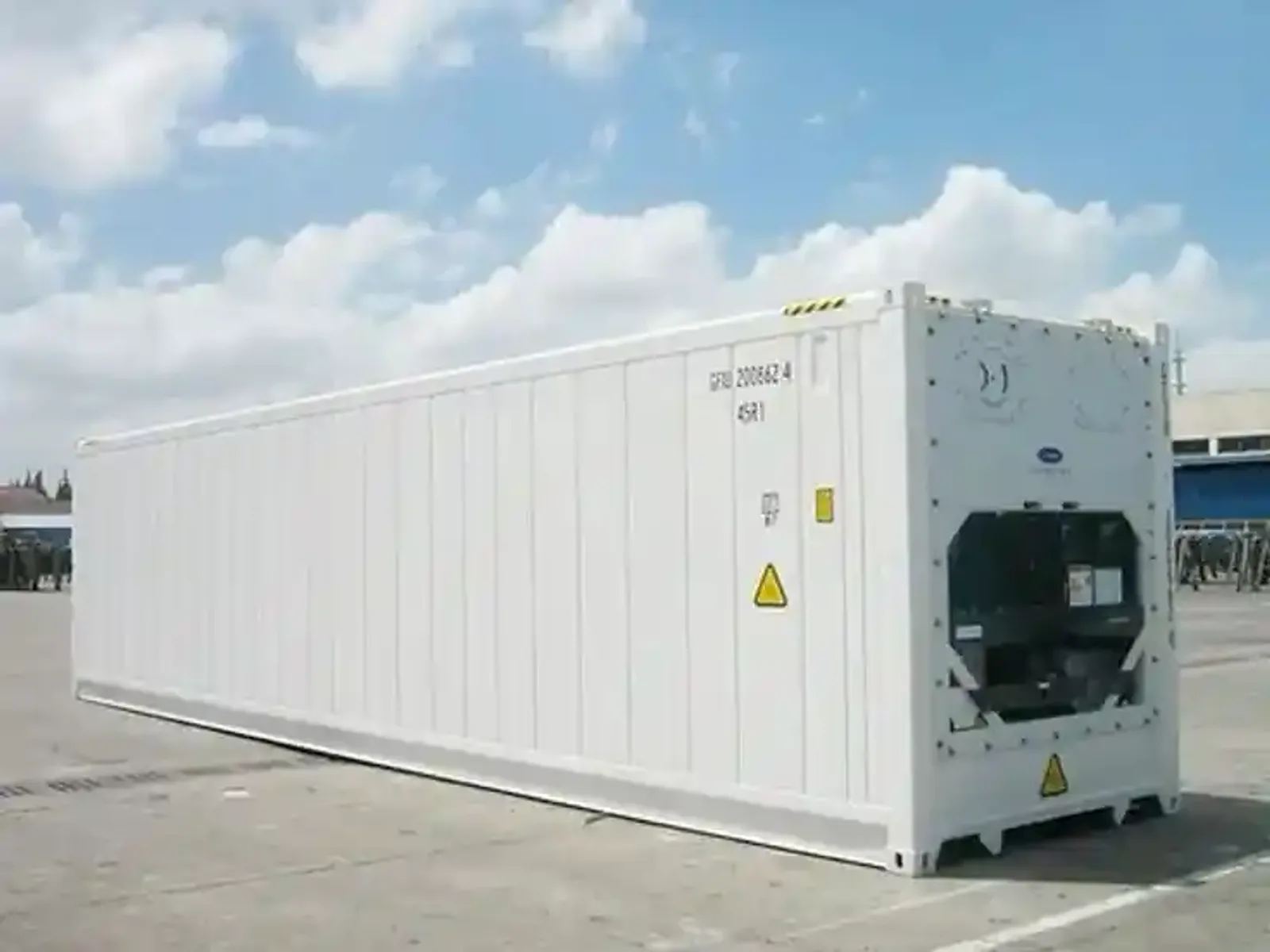40ft reefer container for cold storage in the UAE